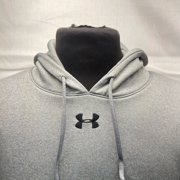 Men’s Under Armour Hoodie Sweatshirt Size Small Grey - Picture 2 of 4